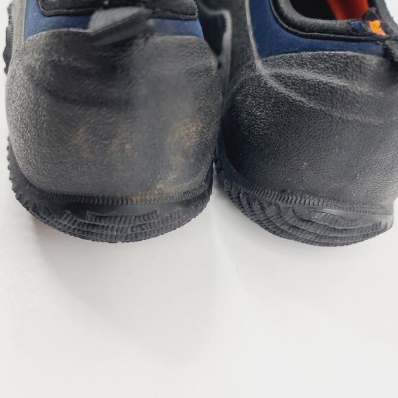 Muck Boots Women's Black Edgewater Camp Rubber Slip-On Moccasins Size 9 - Picture 4 of 7